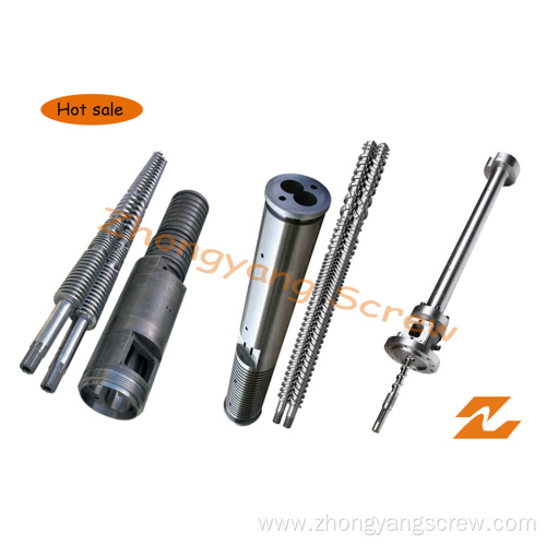 Screw and Charging Barrel for Extrusion Machinery